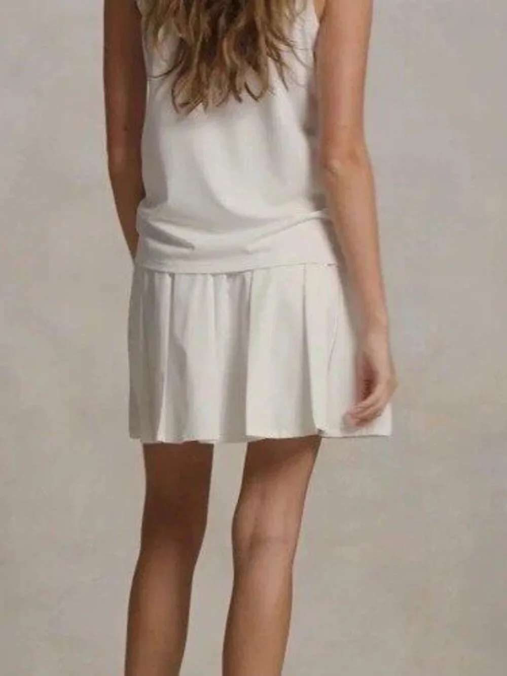 RLX Ralph Lauren Women's Golf Core 17” Skort White Pickleball Medium Pockets NWT
